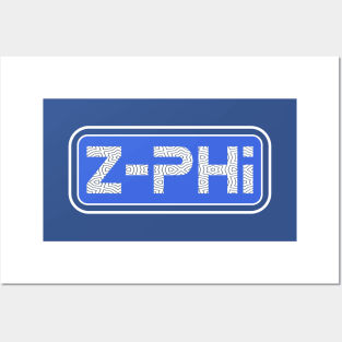 Zeta Phi Beta Z-Phi Badge Posters and Art